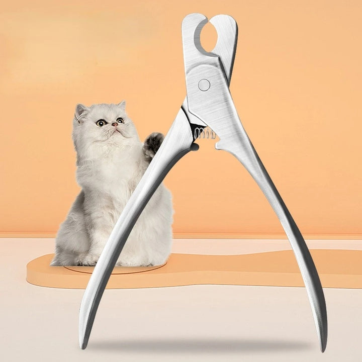 Professional Pet Nail Clipper Safety Stainless Steel Trimmer