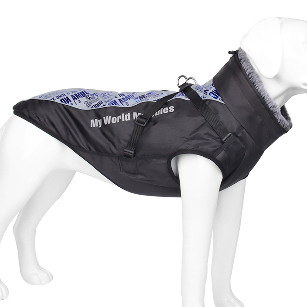 Pet Waterproof Reflective Shell Jacket Outdoor Clothing