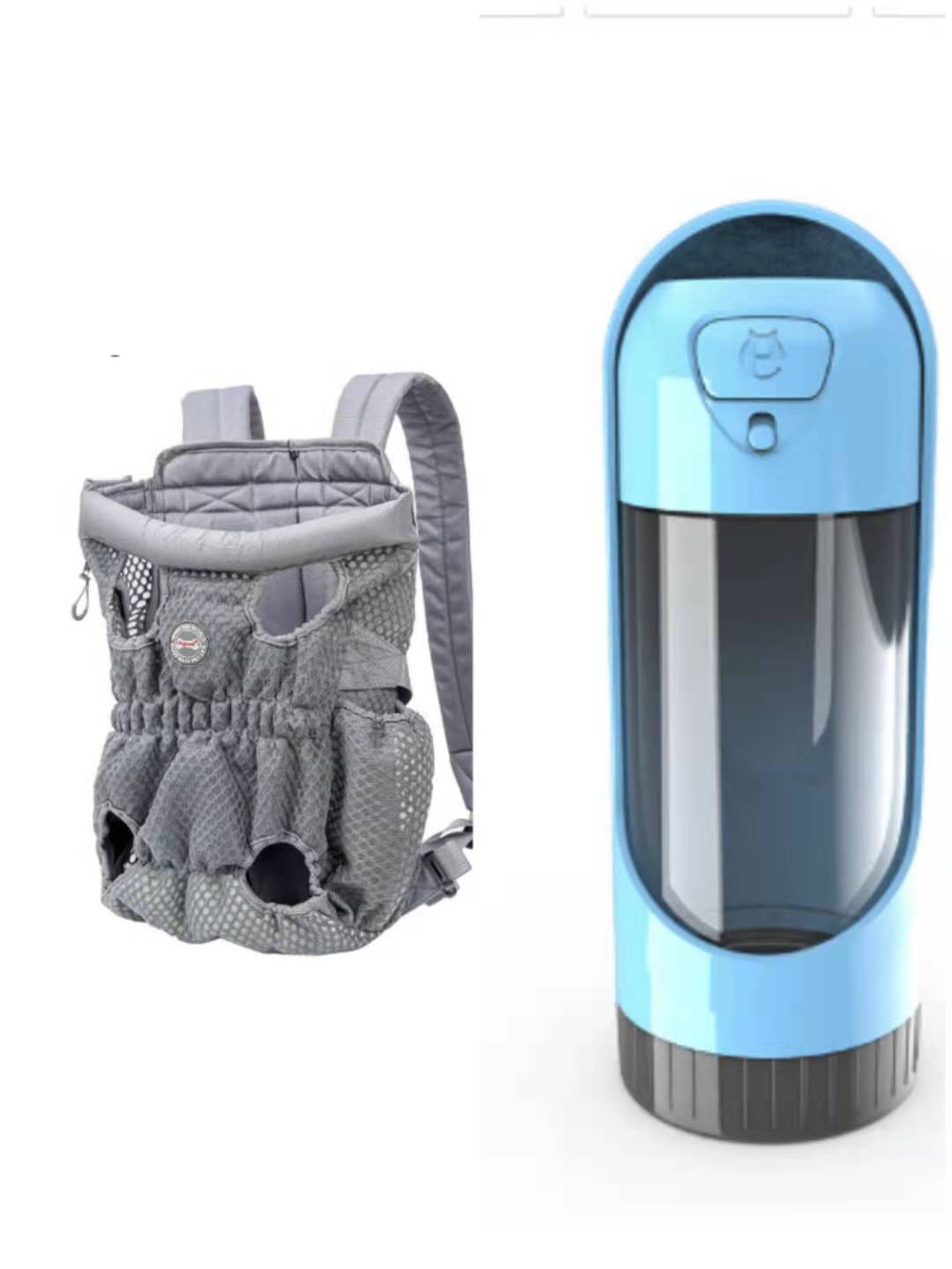 Mesh Breathable Pet Backpack Carrier For Outdoor Travel