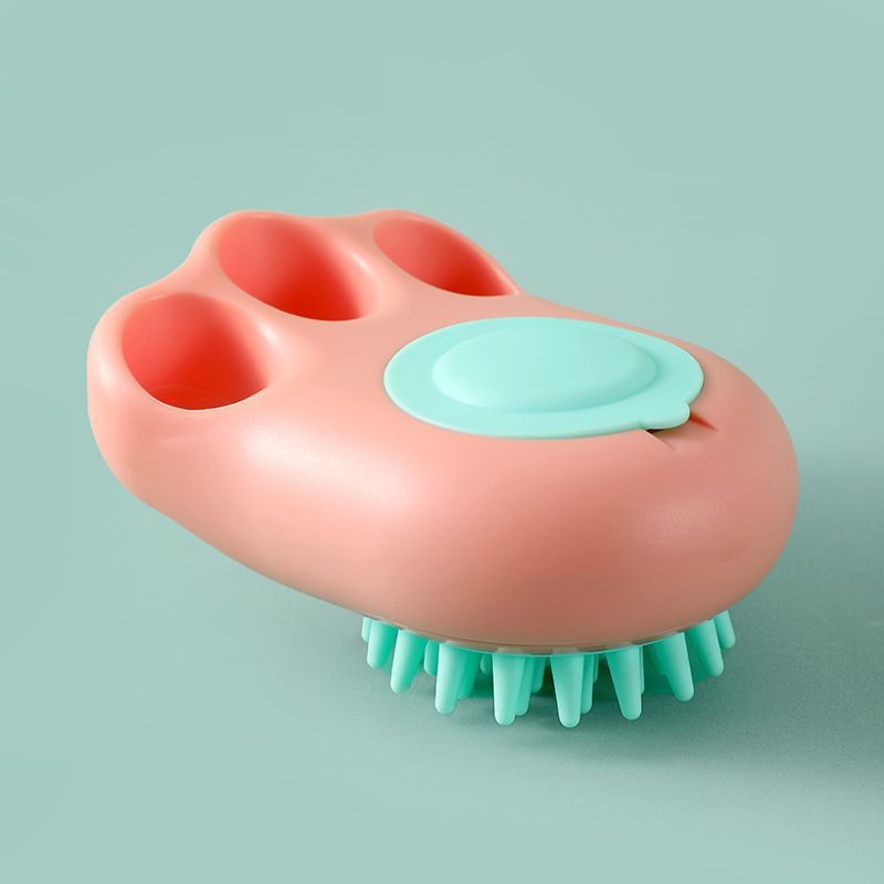 Pet Bath Massage Brush And Grooming Comb
