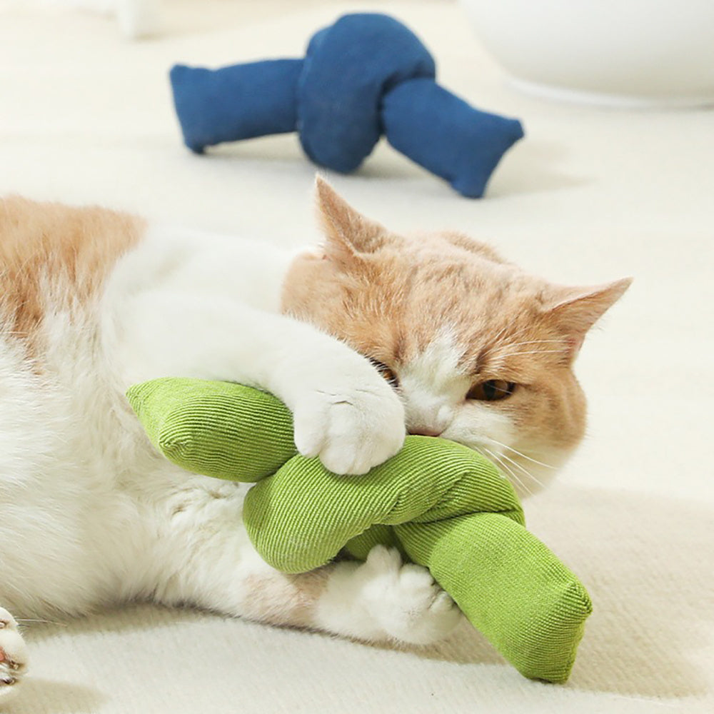 Pet Cotton Rope Knot Chew Tug Interactive Toy