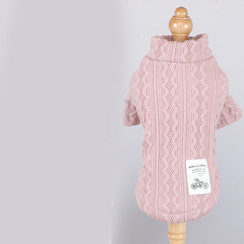 Pet Sweater Warm Knitted Clothing Apparel