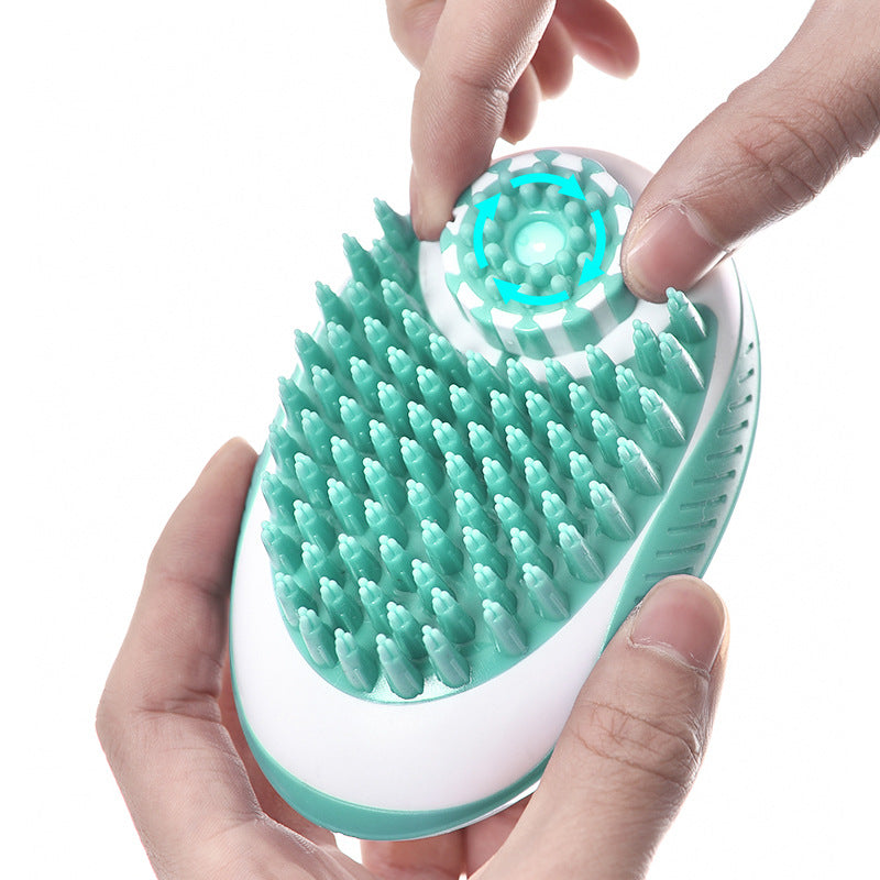 Pet Bath Massage Brush For Hair Removal And Grooming