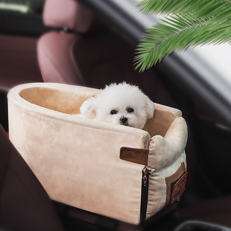 Car Safety Pet Seat Carrier For Travel And Transport