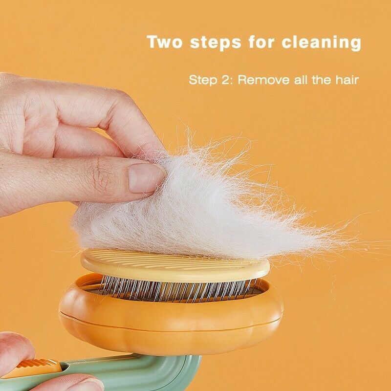Pet Self Cleaning Slicker Grooming Brush Detangling Tool