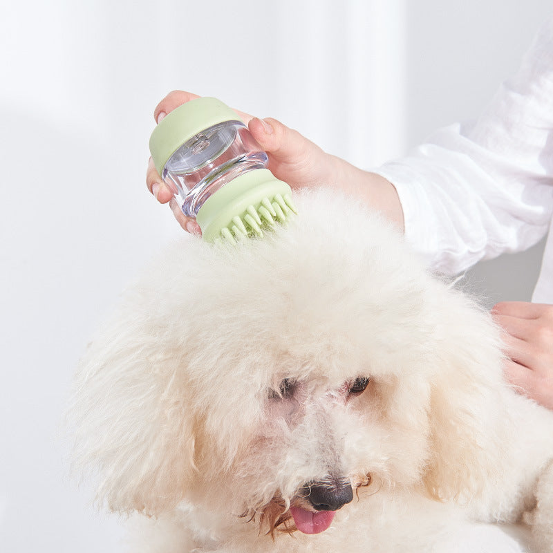 Multifunctional Pet Bath Massage Brush And Comb