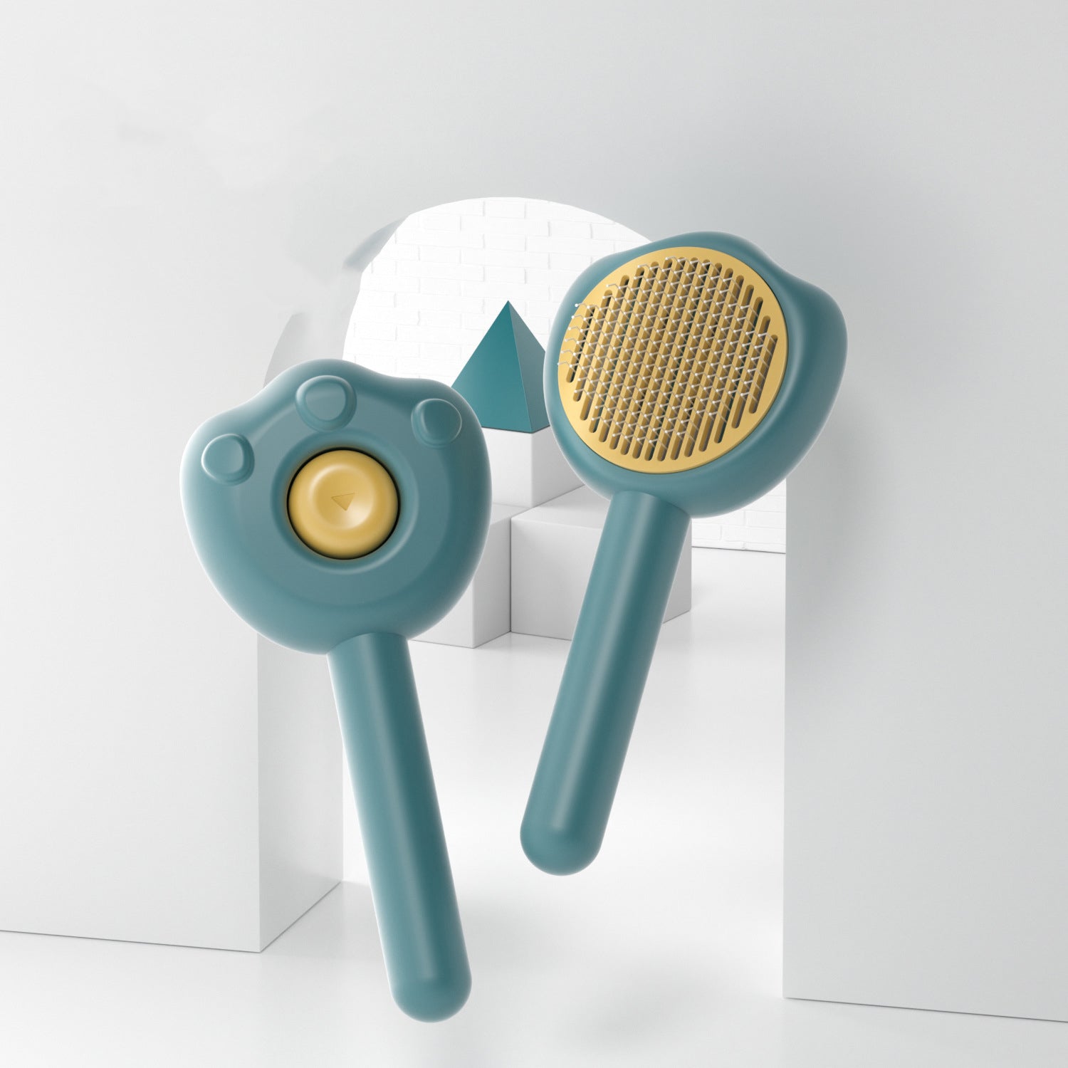 Pet Self Cleaning Grooming Needle Comb Hair Remover Tool