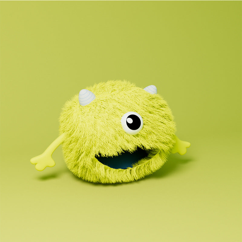 Pet Fluffy Round Calming Plush Self-Warming Bed