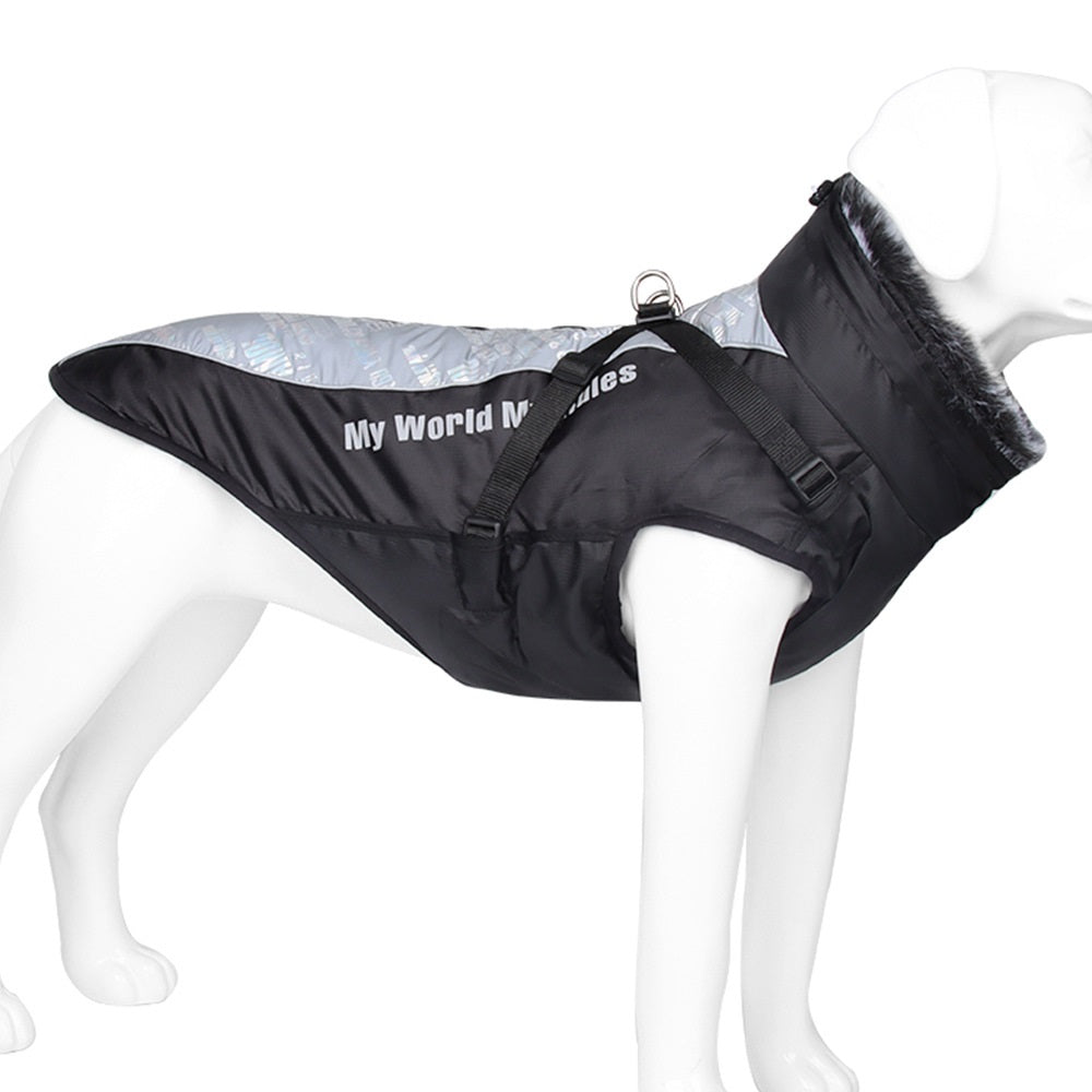 Pet Waterproof Reflective Shell Jacket Outdoor Clothing