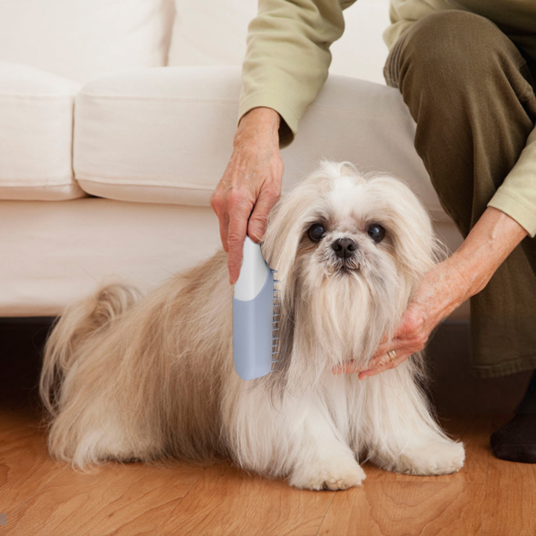 Pet Silicone Massage Grooming Deodorizing Cleaning Brush