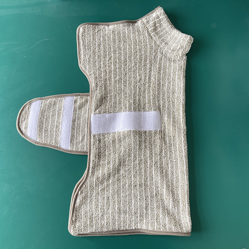 Pet Bath Robe Towels For Post Bath Drying