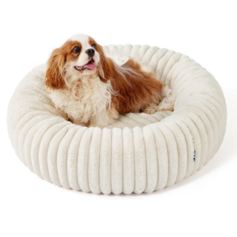 High Gram Plush Round Winter Warm Pet Bed