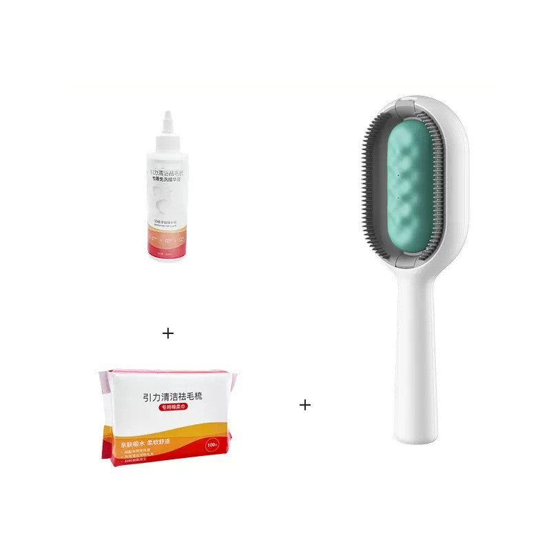 Pet Dematting Grooming Brush Floating Hair Removal Tool