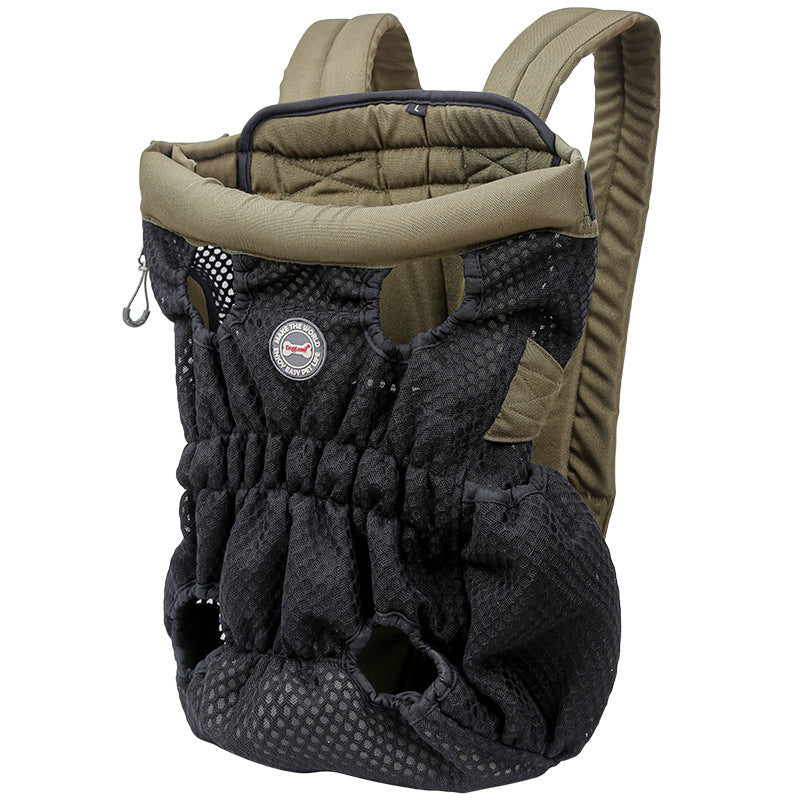 Mesh Breathable Pet Backpack Carrier For Outdoor Travel