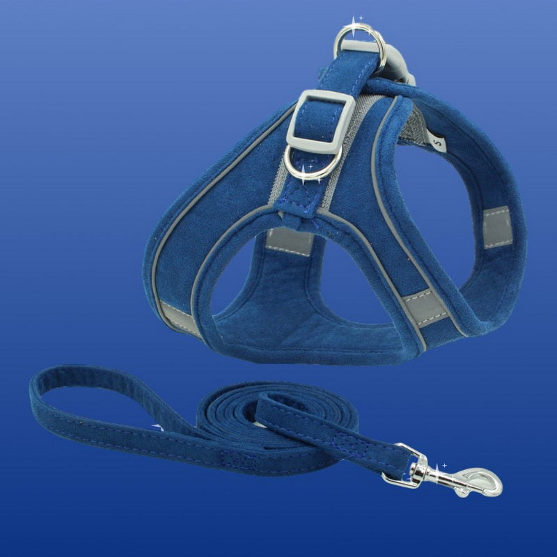 Vest Style Pet Chest Harness With Leash