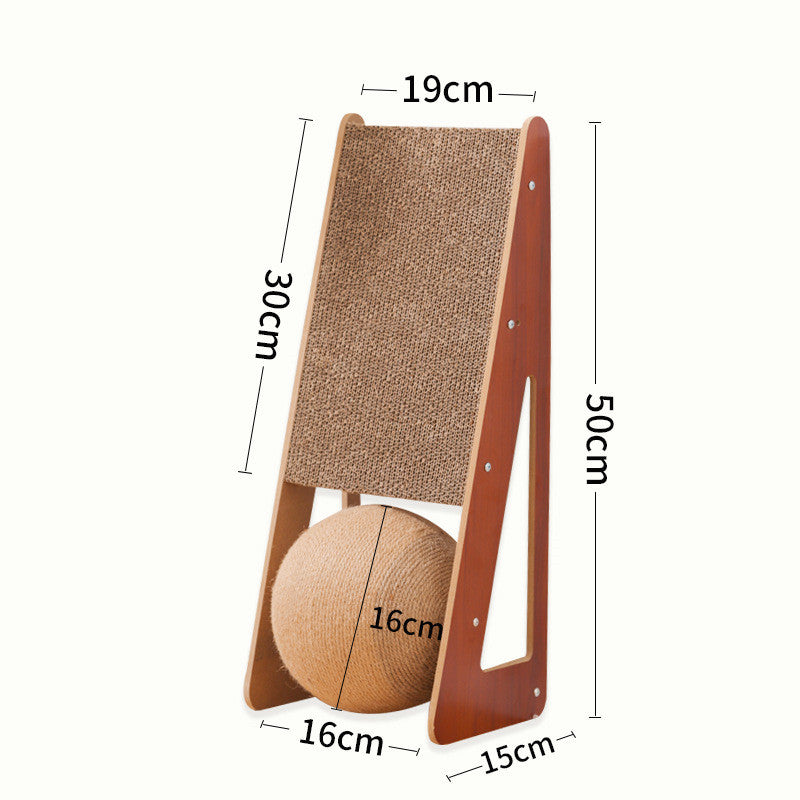 Pet Corrugated Paper Scratching Board Toy