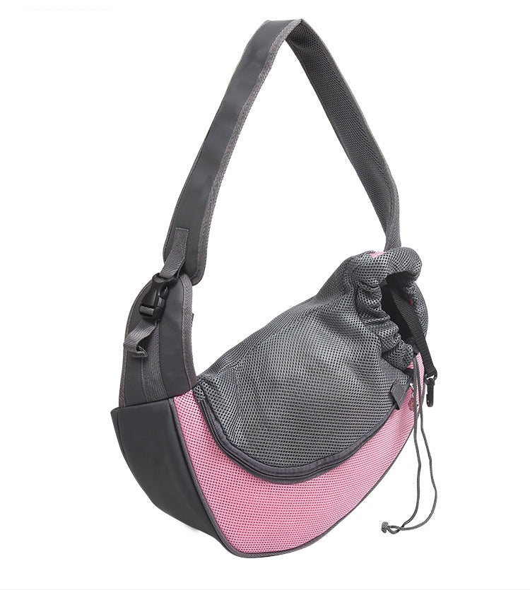 Mesh Oxford Pet Carrier Shoulder Bag Portable Travel Tote