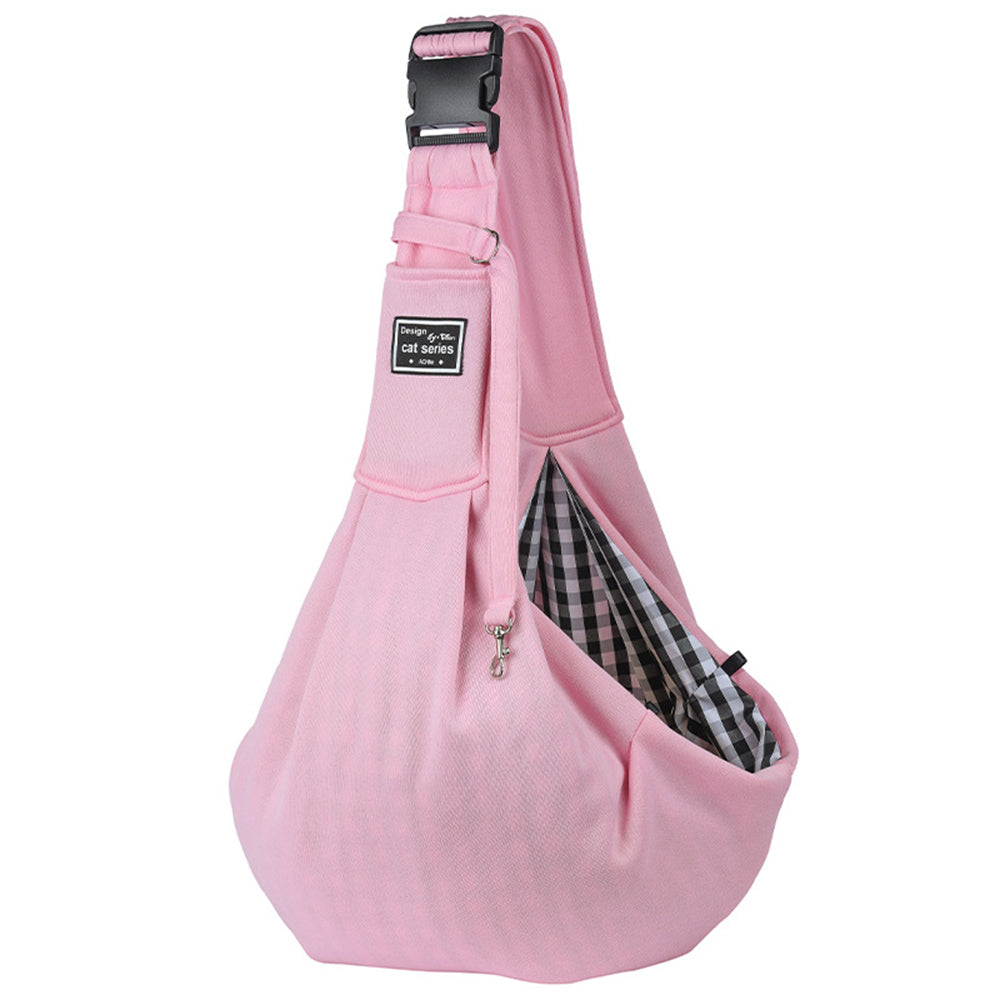 Cotton Pet Carrier Shoulder Bag For Travel And Transport
