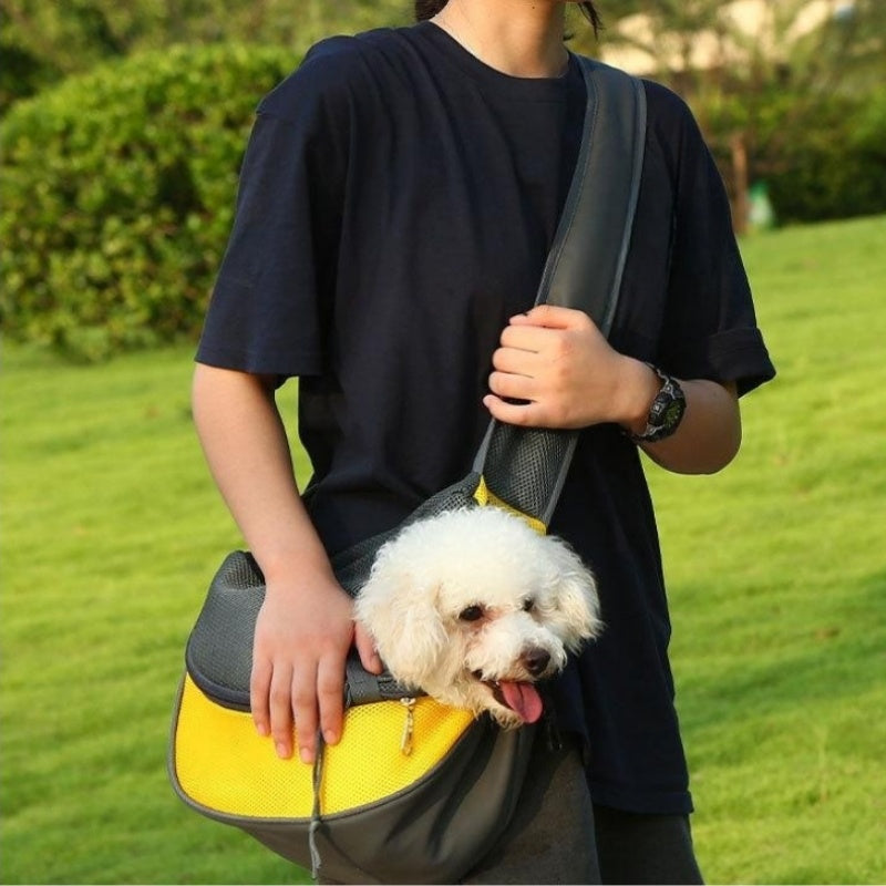Mesh Oxford Pet Carrier Shoulder Bag Portable Travel Tote