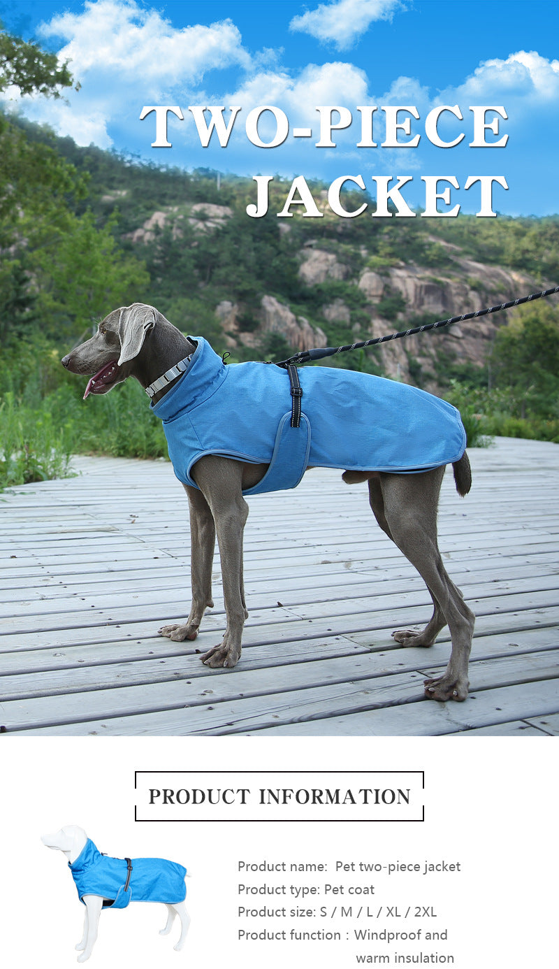 Pet Winter Shell Jacket Outdoor Ski Clothing