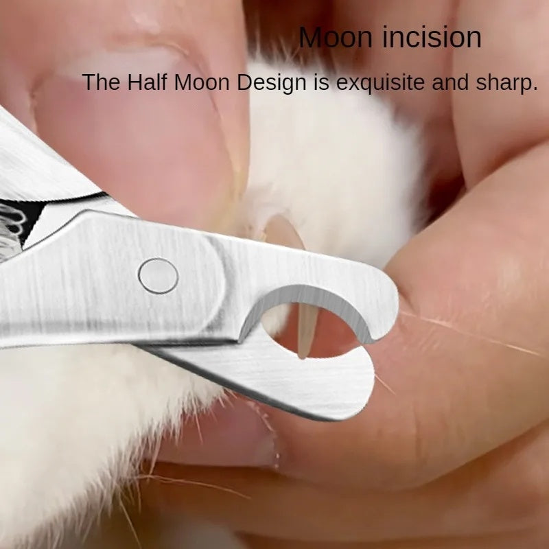 Professional Pet Nail Clipper Safety Stainless Steel Trimmer