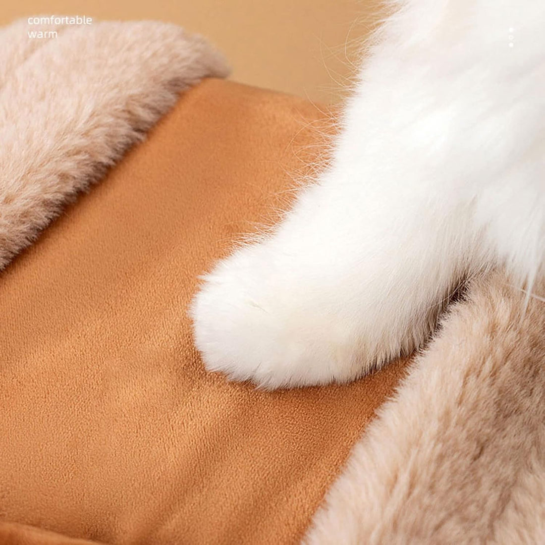 Plush Pet Backpack Carrier With Hand Warmers For Travel