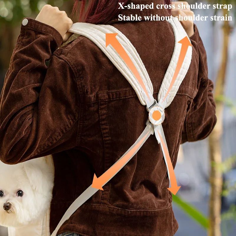 Breathable Pet Backpack Carrier Chest Design For Travel