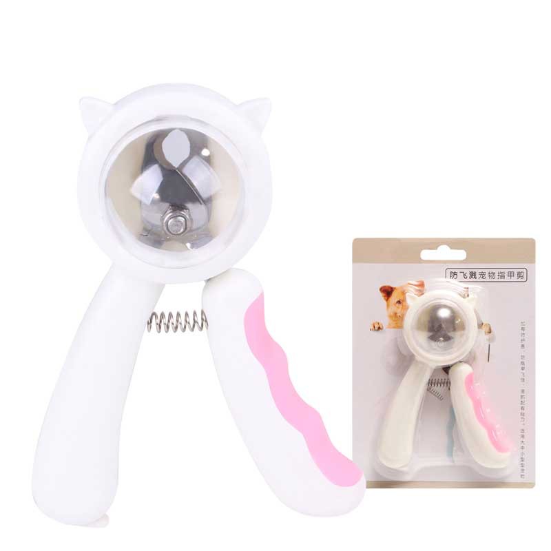 Splash Proof Pet Nail Clipping Scissors