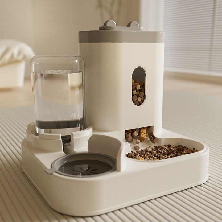 Automatic Pet Feeding And Water Bowl Dispenser