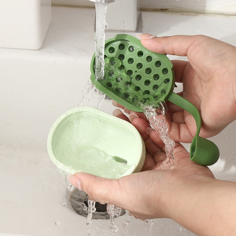 Soft Gel Shampoo Massage Bath Brush Tool