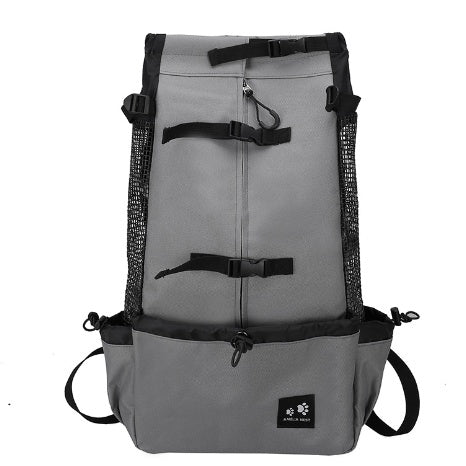 Double Shoulder Pet Backpack Carrier For Outdoor Travel