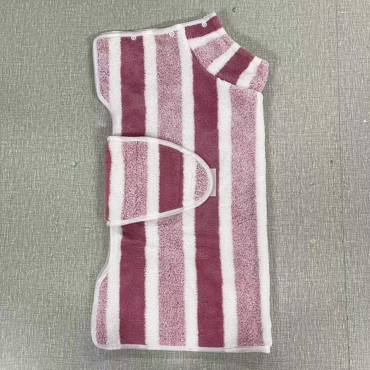 Pet Bath Robe Towels For Post Bath Drying