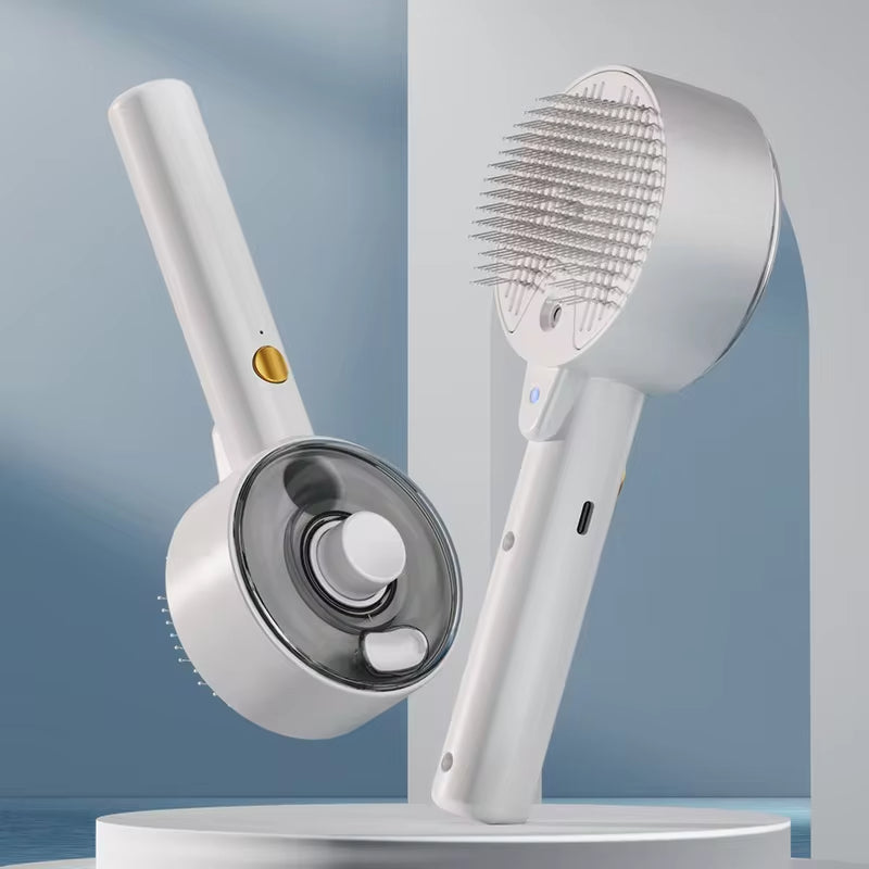 Electric Steam Grooming Massage Spray Comb Tool