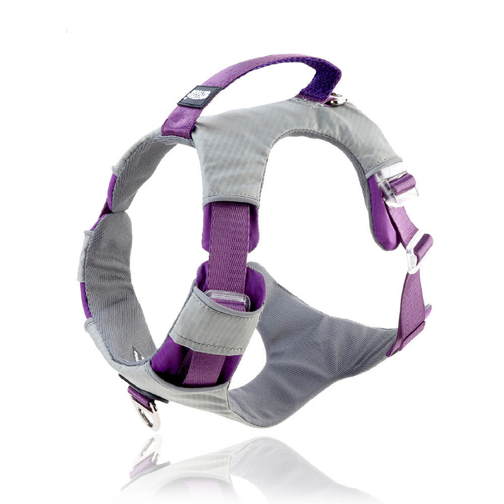 Explosion Proof Pet Chest Strap Harness With Storage Bag