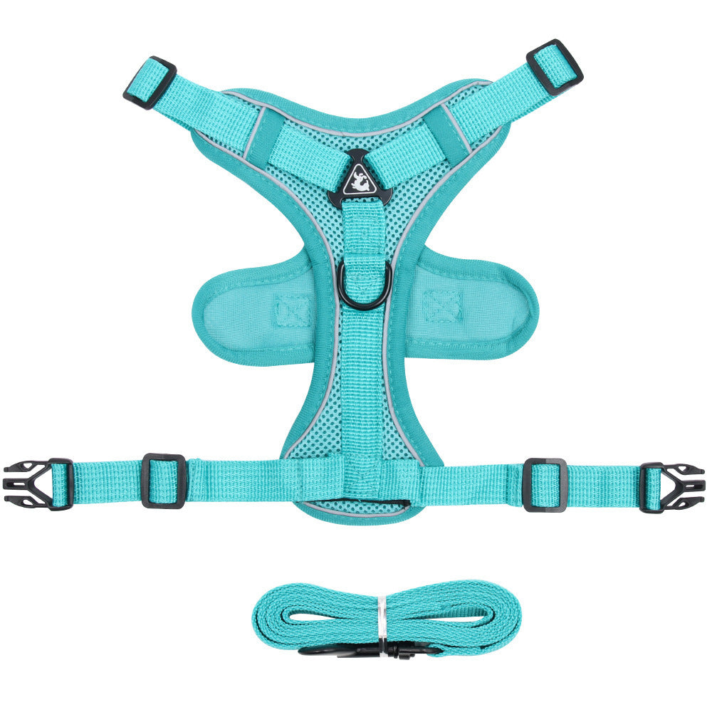 Pet Vest Harness With Chest Strap And Leash