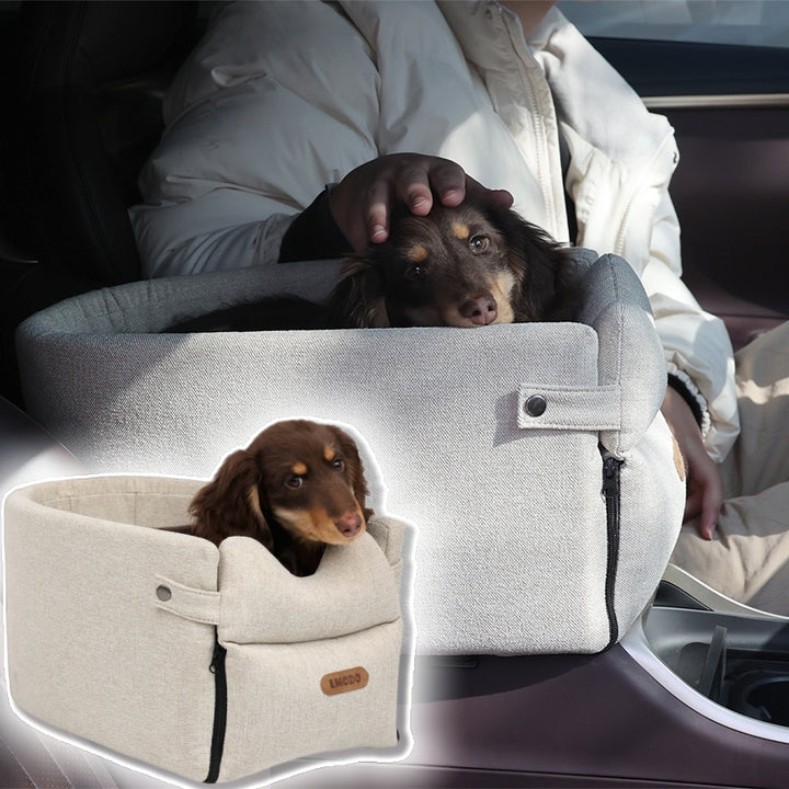 Portable Pet Car Seat Carrier For Small Pets Travel Bed