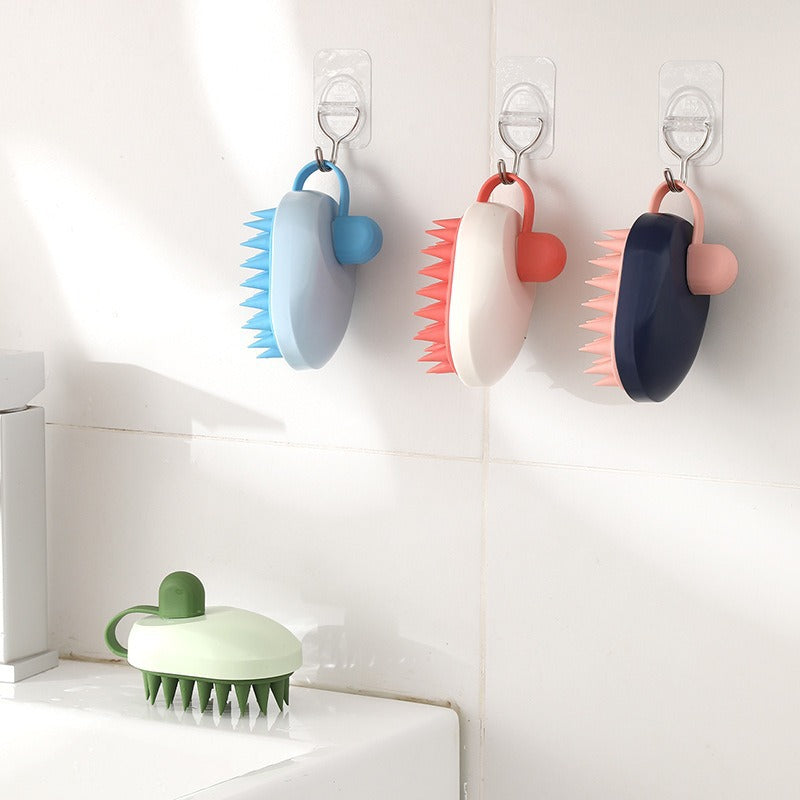 Soft Gel Shampoo Massage Bath Brush Tool
