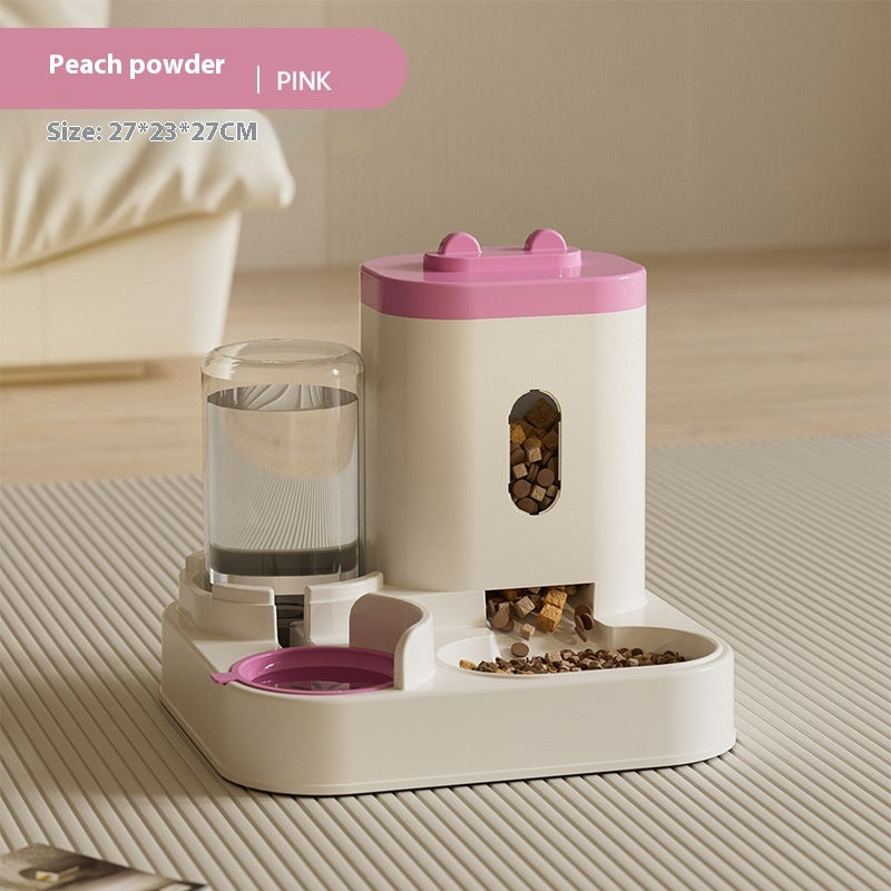 Automatic Pet Feeding And Water Bowl Dispenser