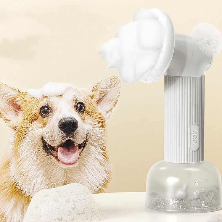 Pet Bubble Bath Machine Shower Gel Bath Care Tool