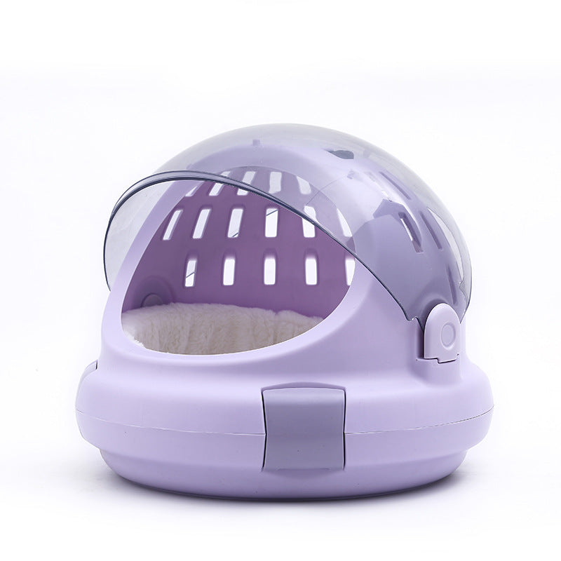 Space Capsule Pet Carrier With Panoramic View And Cushion