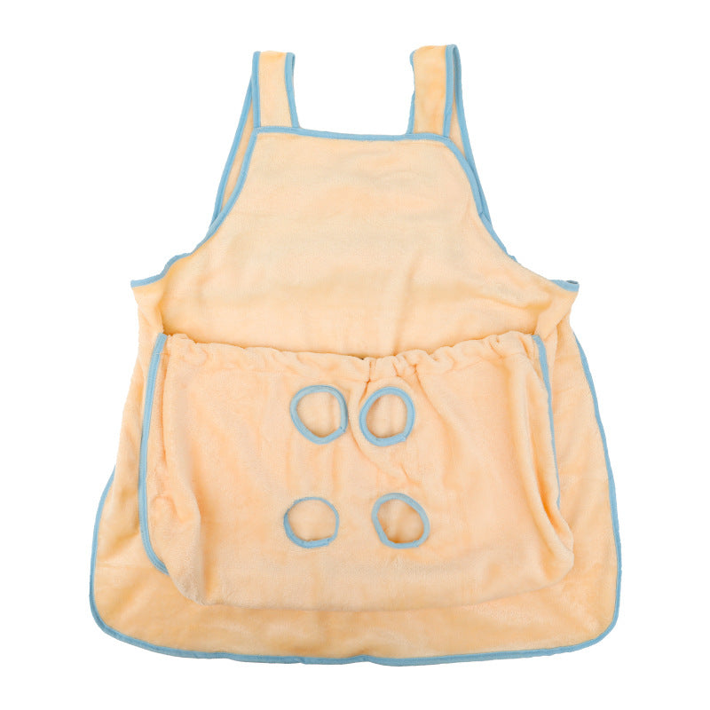 Plush Pet Chest Carrier Bag For Small Pets Travel