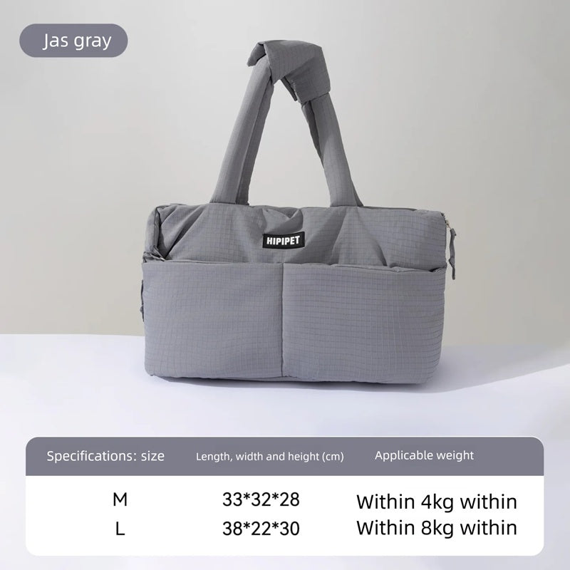 Portable Pet Car Seat Carrier With Safety Leash