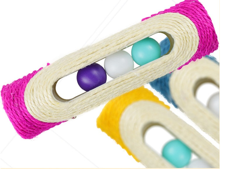 Three Tier Sisal Drum Scratching Toy