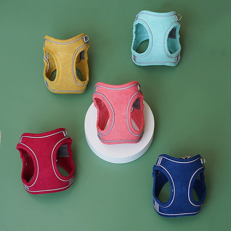 Vest Style Pet Chest Harness With Leash
