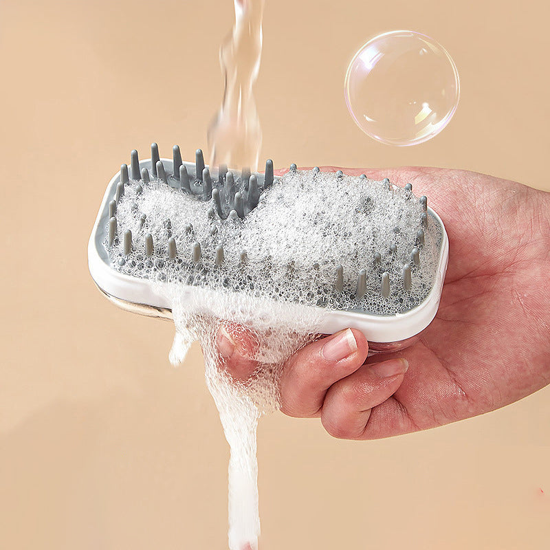 Silicone Pet Bath Massage And Cleaning Brush