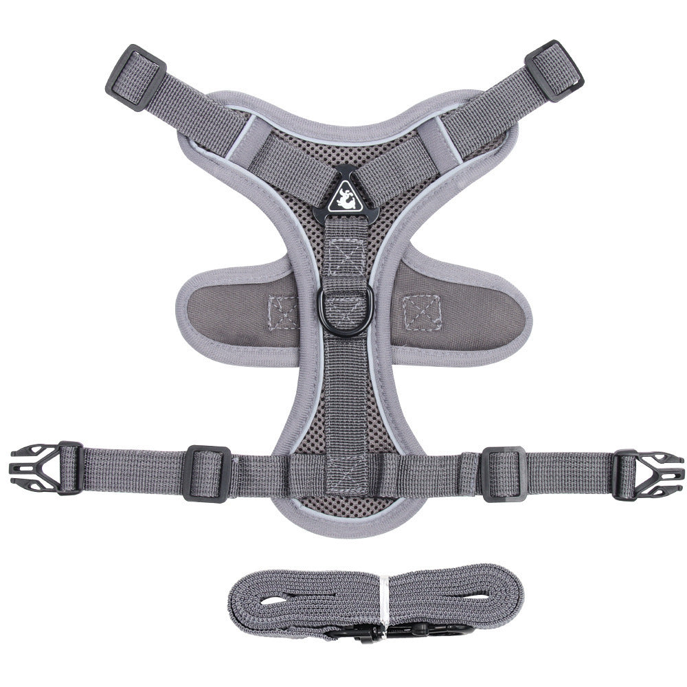 Pet Vest Harness With Chest Strap And Leash